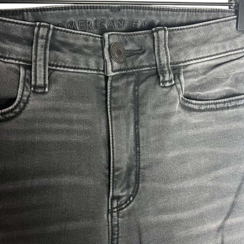 American Eagle Women's 0 Hi-Rise Jegging Skinny Jean Denim‎ Next Level Stretch - Picture 4 of 7